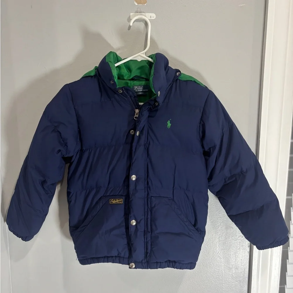 Polo Ralph Lauren Down Puffer Jacket Winter Ski Jacket Snow Youth Small (8)